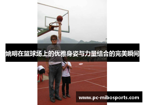 姚明在篮球场上的优雅身姿与力量结合的完美瞬间